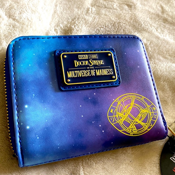 Marvel Dr.Strange Multiverse Madness Loungefly Backpack and Wallet - Picture 3 of 9